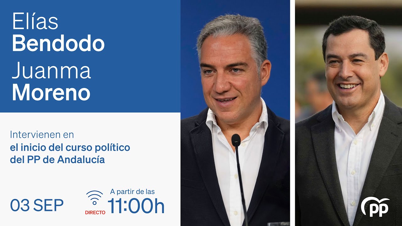 Bendodo y Juanma Moreno intervienen en el inicio del curso político del PP de Andalucía