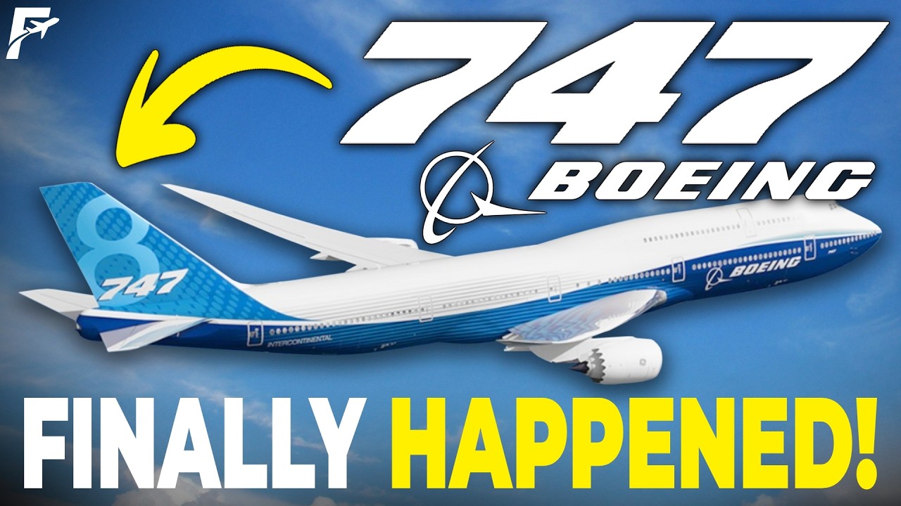 Новый Boeing 747 наконец-то триумфально возвращается и изменит авиацию!