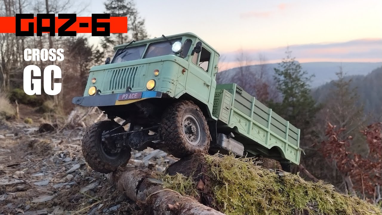 GAZ-66 Scale Welsh Forest Trail | Cross RC GC4 1/12 RC Crawler