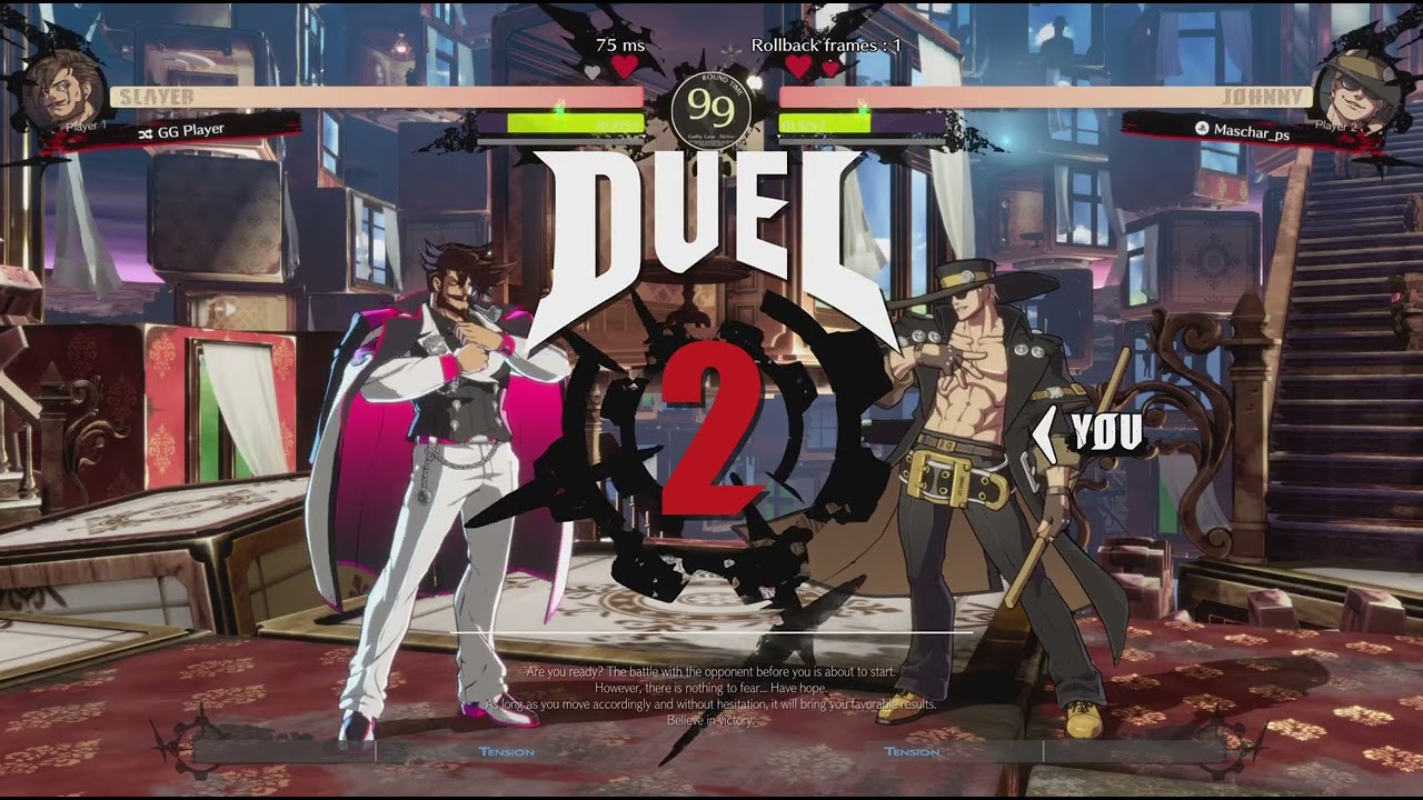 Slayer vs Johnny (me) I found a new secondary - GGST