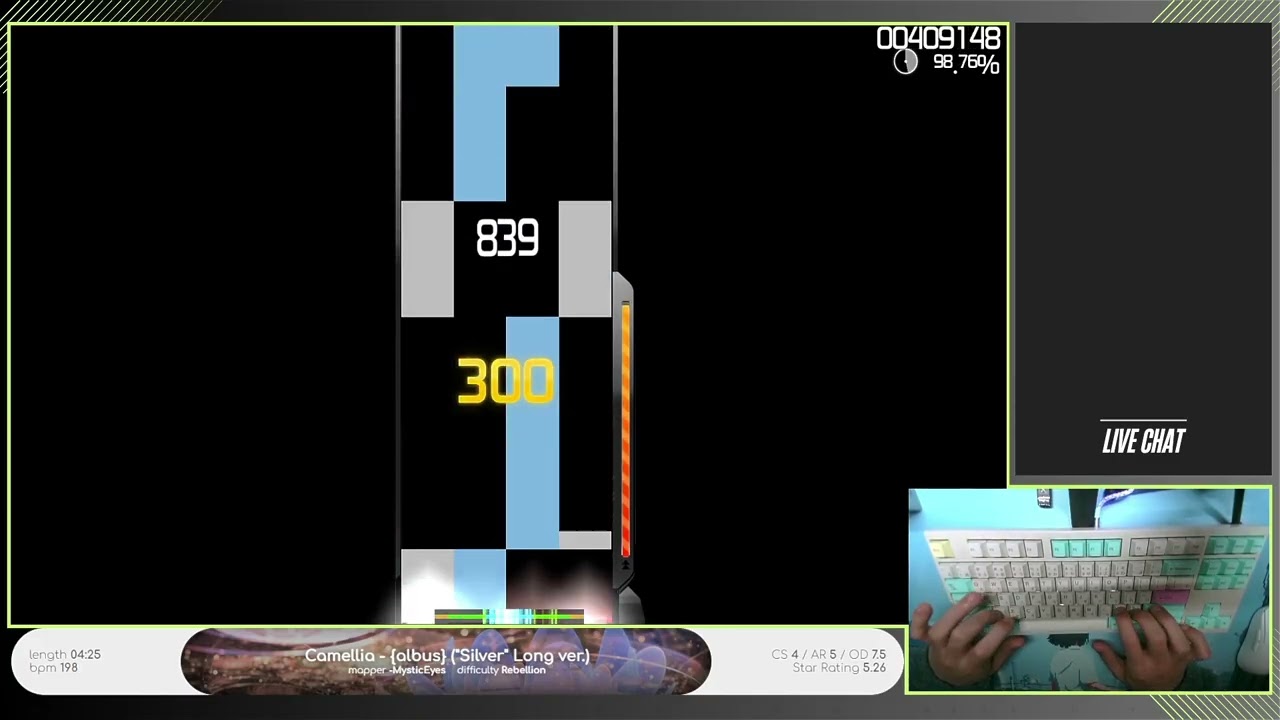 osu!mania 4K | Camellia - {albus} (