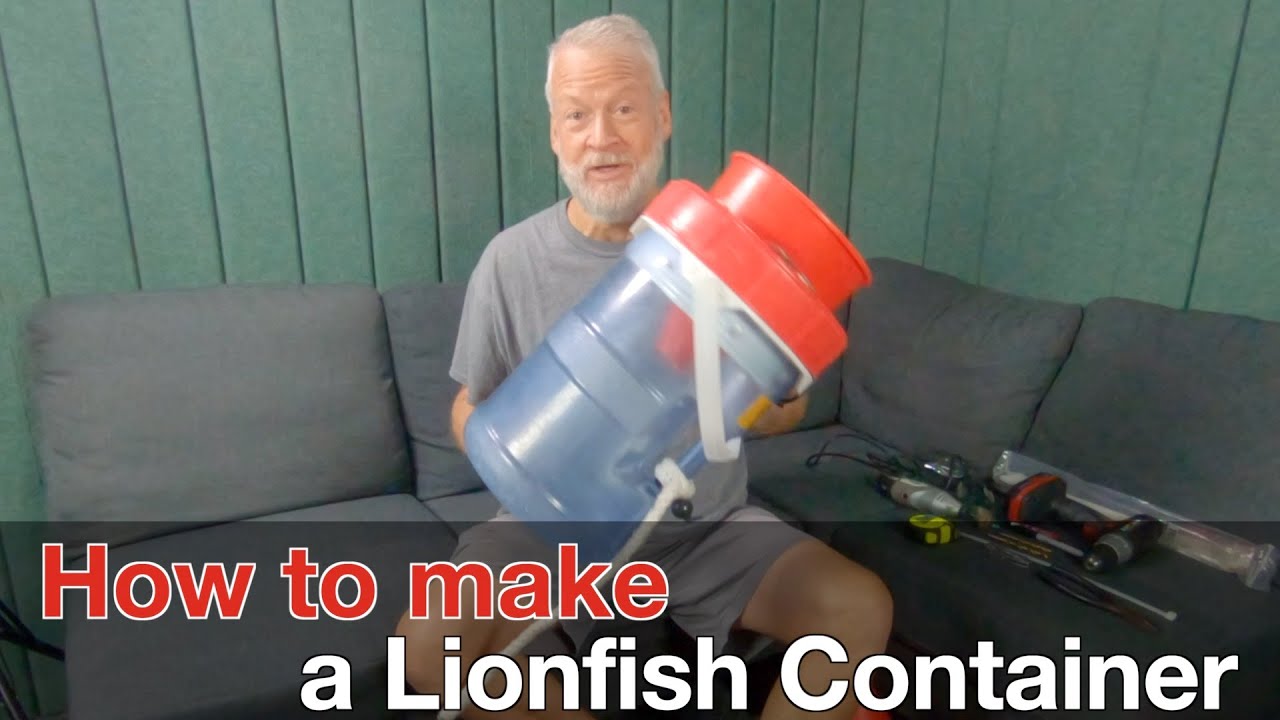 Making a Lionfish Container