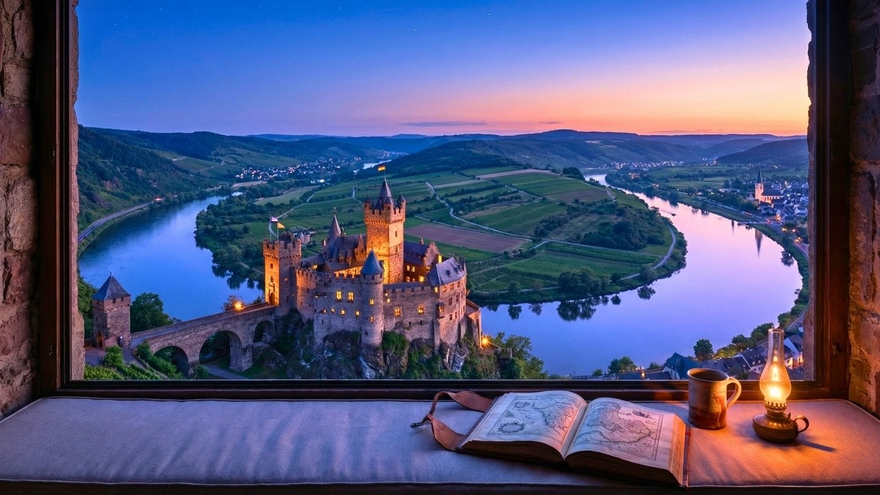 River Castle at Twilight | Medieval Music for Evening Reflection