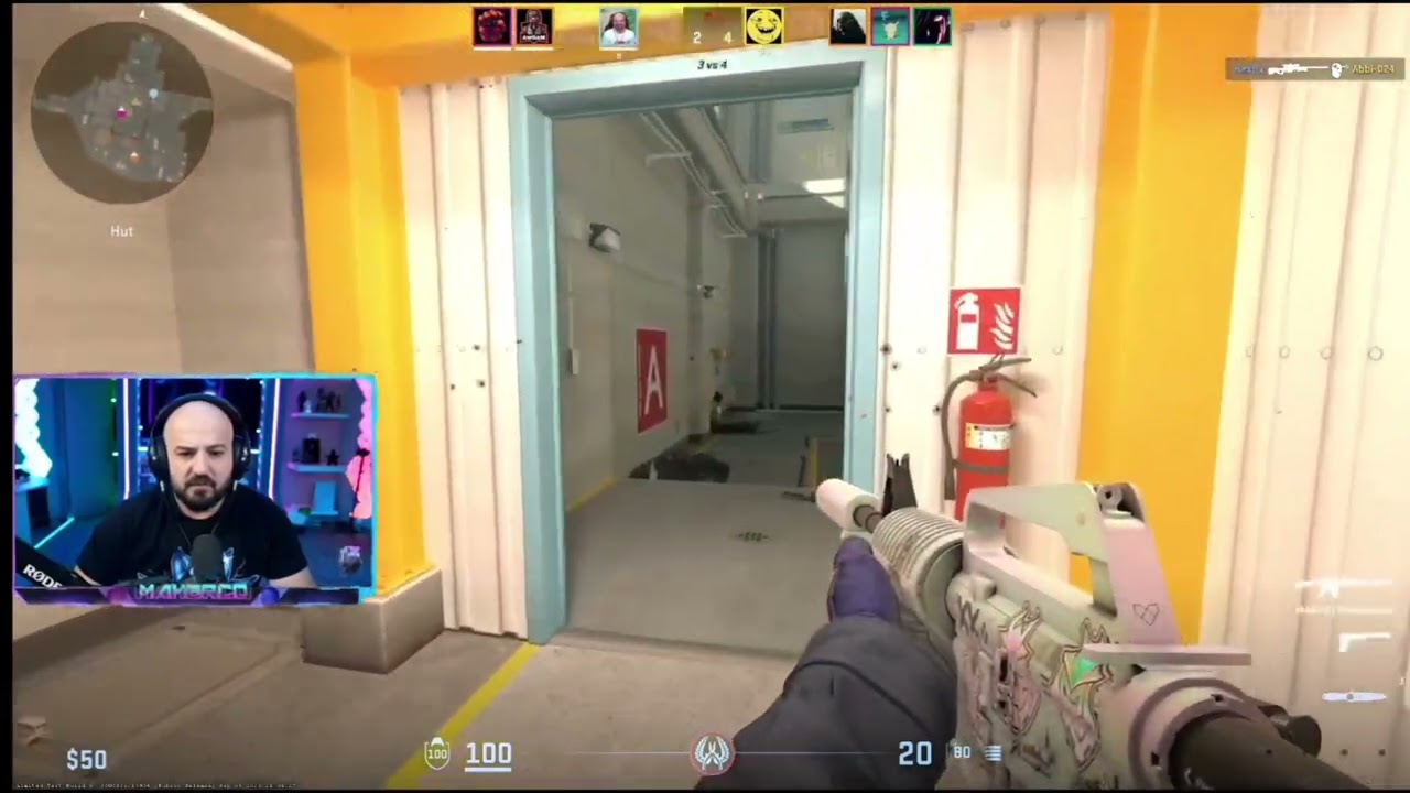 MAHERCO CSGO2 😱 ماهركو عصب من طريقة لعب اوسم🤣🤯 والاخير يجيبه بالمباراة و يسكته مباشرة 💥🔥