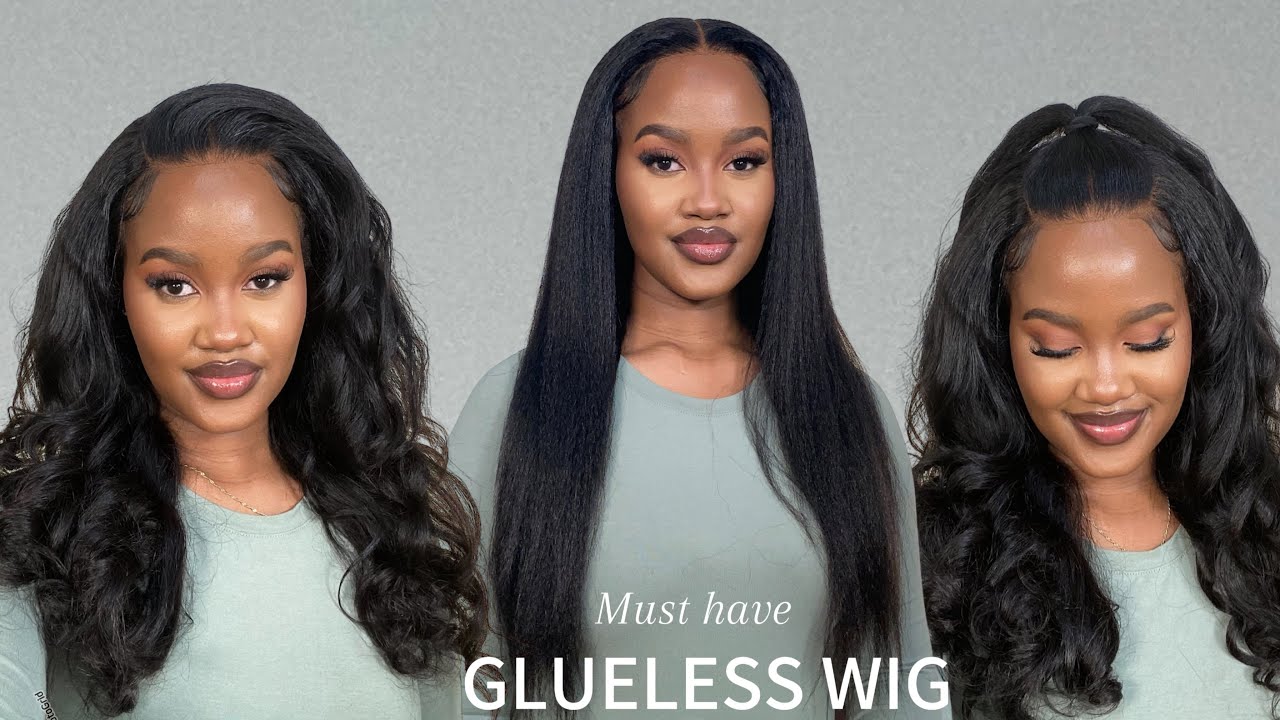 A must have Pre-max 10x7 Kinky Straight GLUELESS WIG 🔥| Beginner friendly wig ft Domiso hair