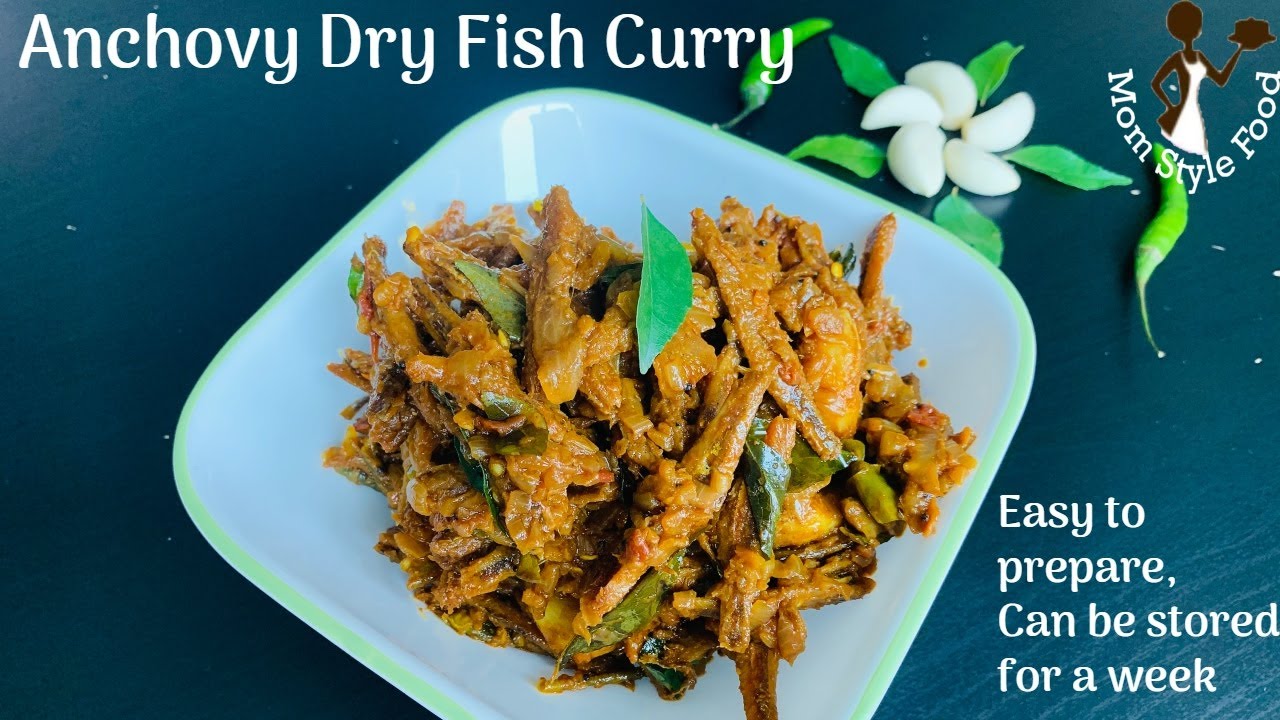 Anchovy Dry Fish Curry | Anchovy dried fish thokku | Easy Anchovy recipe