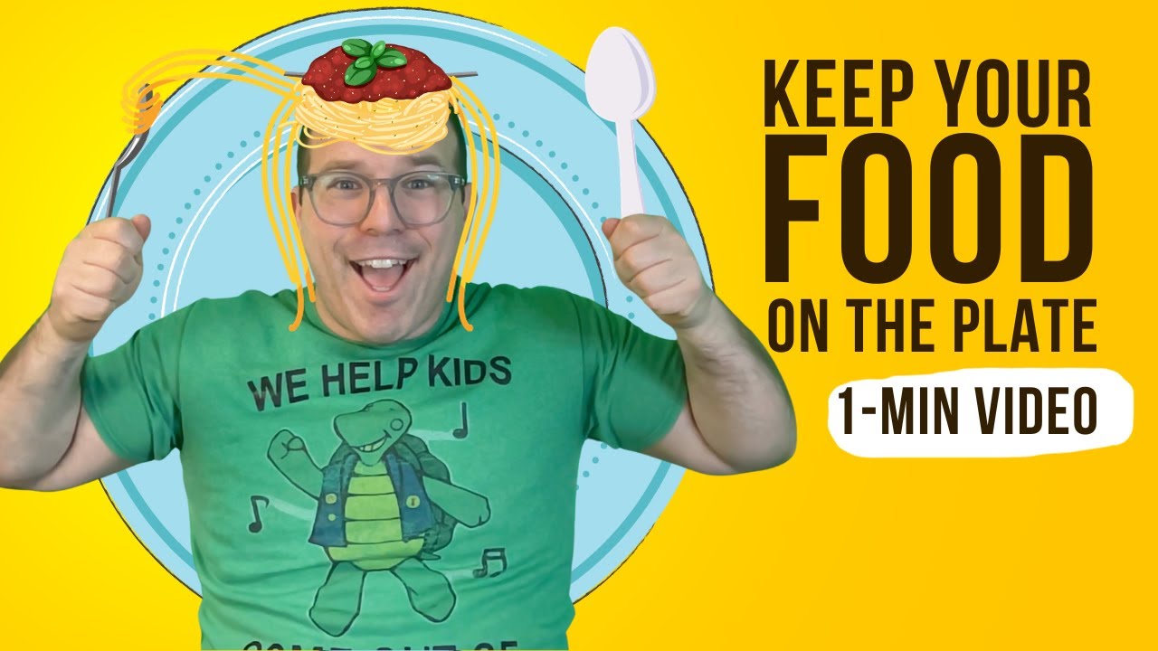 Keep Your Food On The Plate I Songs and Nursery Rhymes for Toddler Videos I Music W/ The Turtle Man