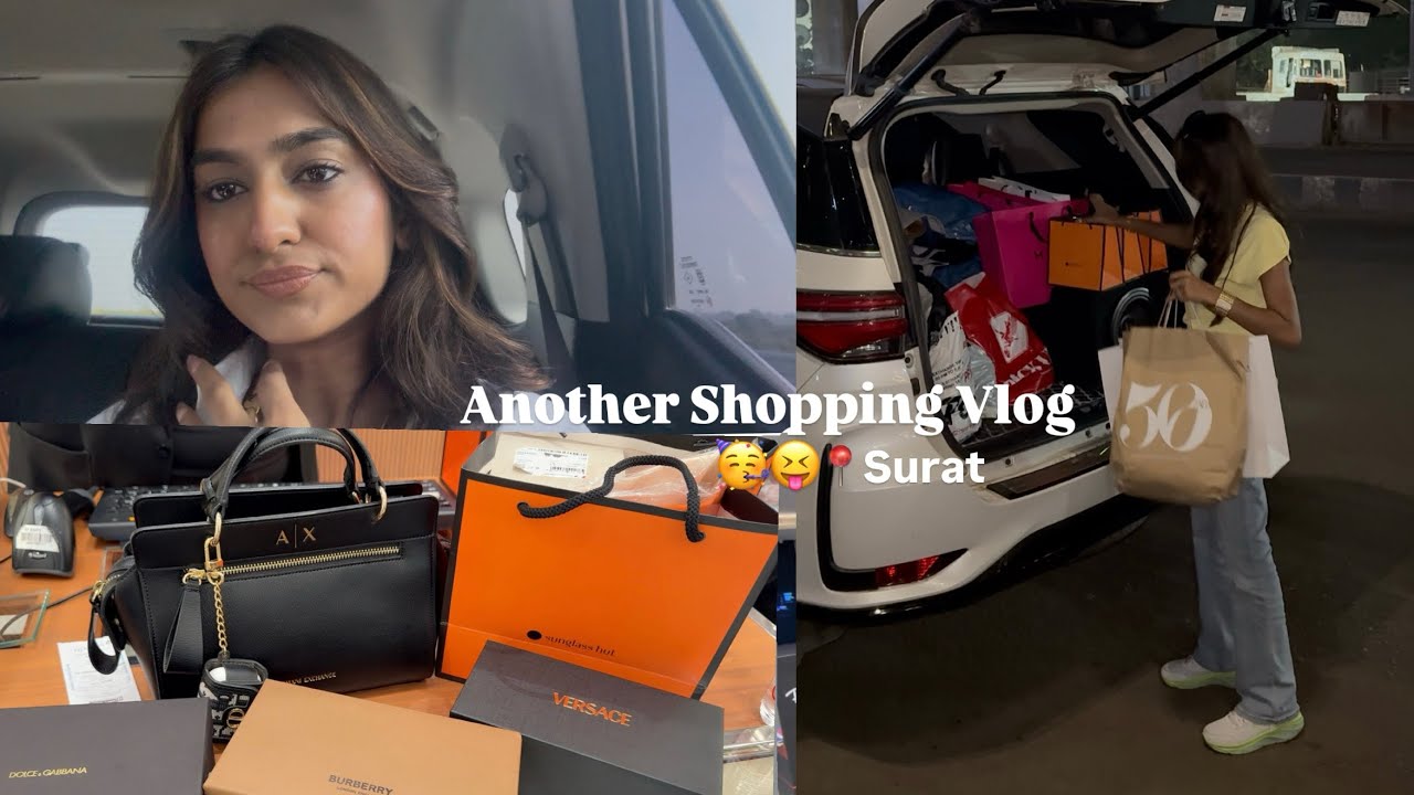 Chokariyo mate shopping 🛍️ jetlu kare atlu ochu 😂🤓