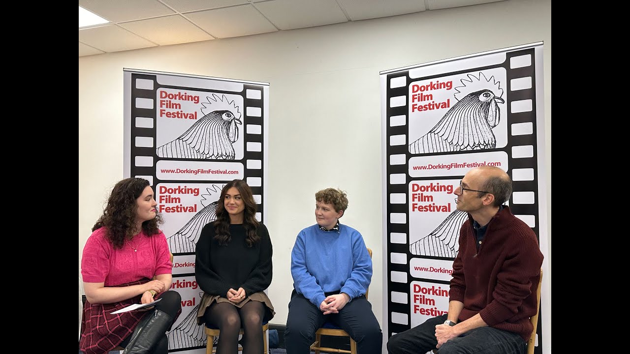 Filmmakers panel at the 9th Dorking Film Festival