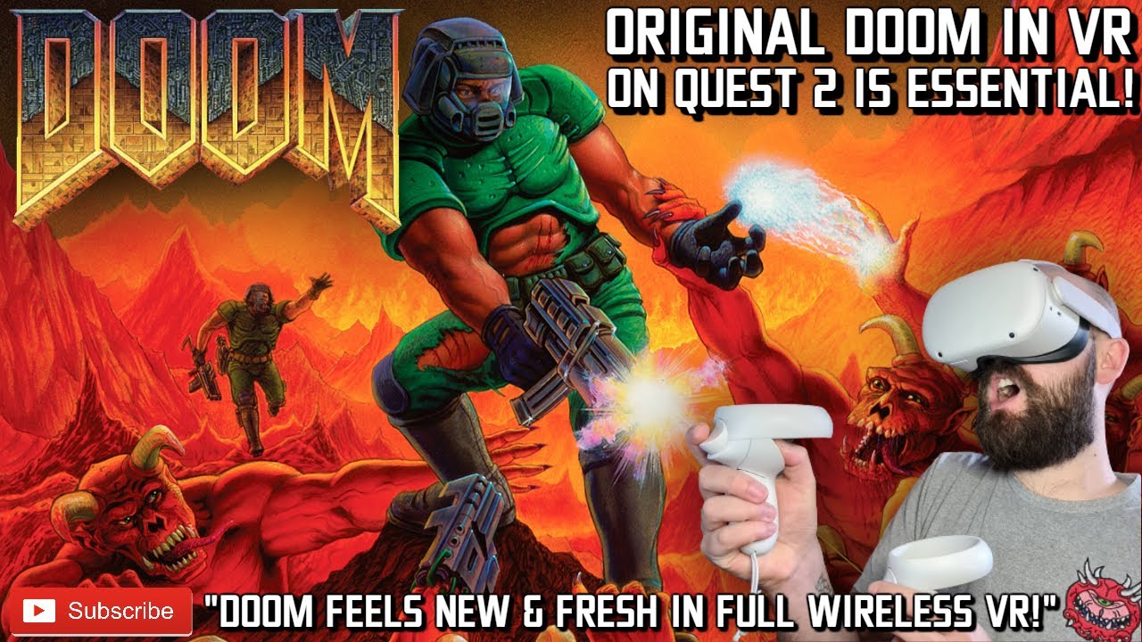 ОРИГИНАЛЬНЫЙ DOOM VR НЕОБХОДИМ ДЛЯ OCULUS QUEST 2! // Геймплей Doom VR Quest 2 // Quest Z Doom!