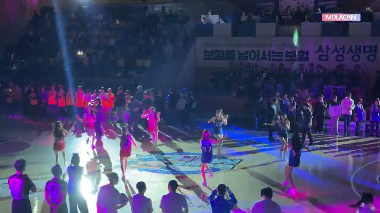 25-26 청용대전 용인삼성 vs 청주KB 선수소개 치어리더 오프닝 무대