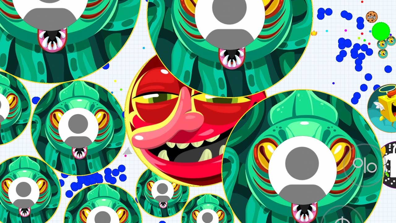 BIG BATTLE WINS! (Agar.io Mobile Gameplay!)