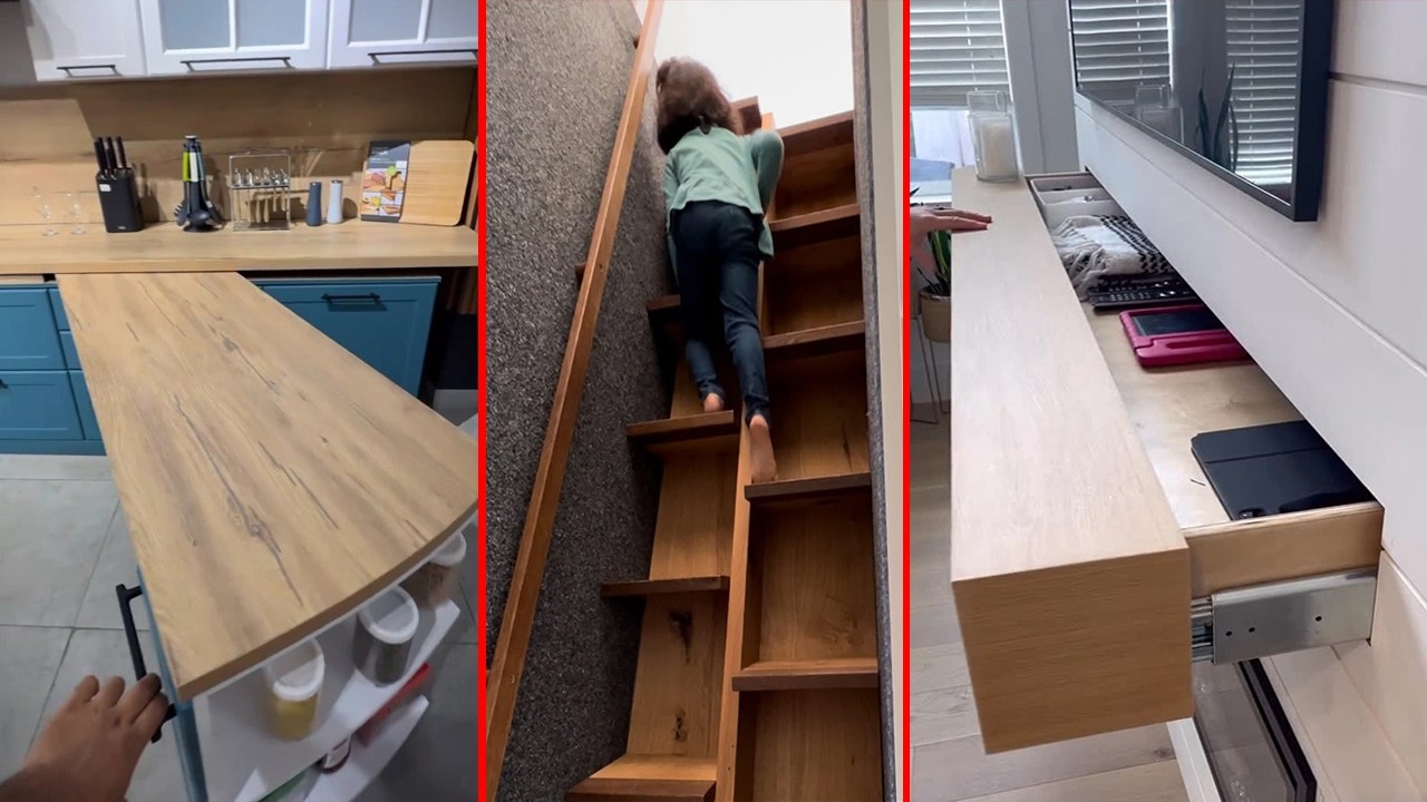 Incredibly ingenious Space Saving furniture and secret furniture &ndash; Tiny space ideas