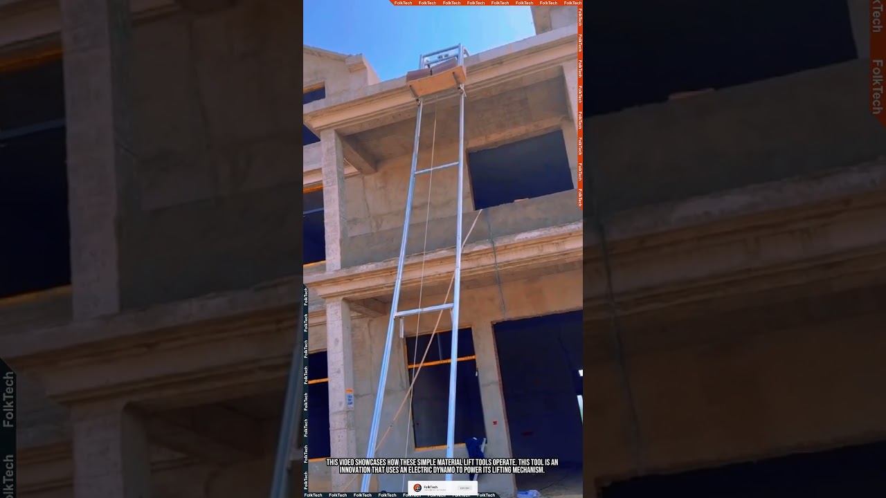 Simple Material Lift Tools: Efficient & Safe Building Transport Innovation