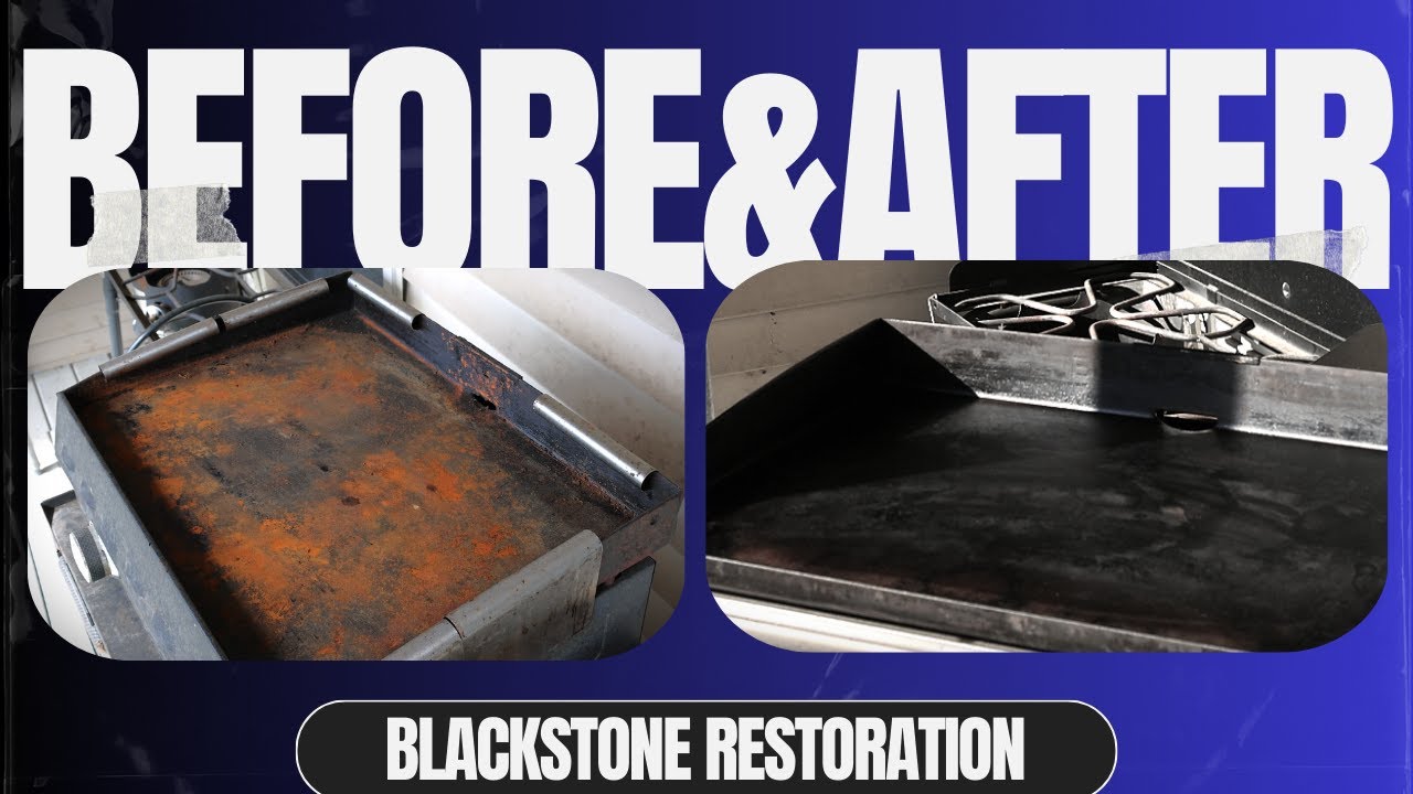 From Rusty to Ready: Blackstone Grill Rescue!