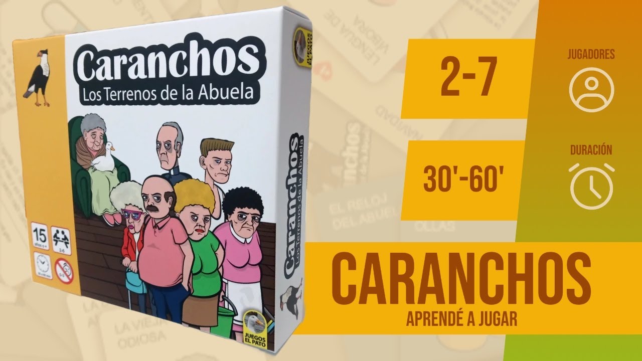 CARANCHOS, Un juego para SAQUEAR la HERENCIA de la ABUELA | Cómo jugar
