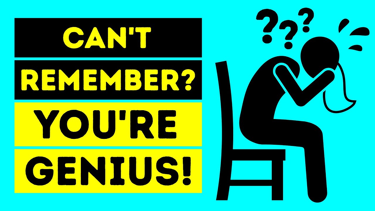 The More Things You Forget, the Smarter You're