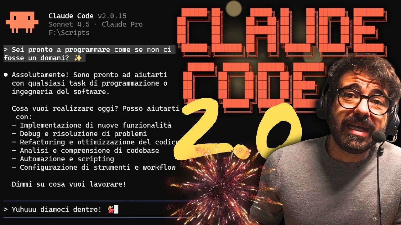 CLAUDE CODE 2.0: come creare un'app da ZERO (Guida COMPLETA) 🚀