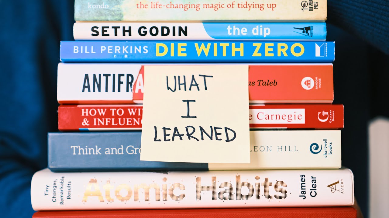 I Spent a Year Reading ALL The Self-Help Books (and reinvented myself)