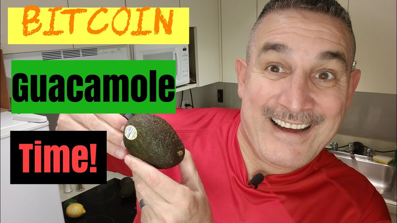 BITCOIN GUACAMOLE TIME - Home Cook'in - Cryptocurrency Talk and KITCHEN COOKING, STORYTELLING