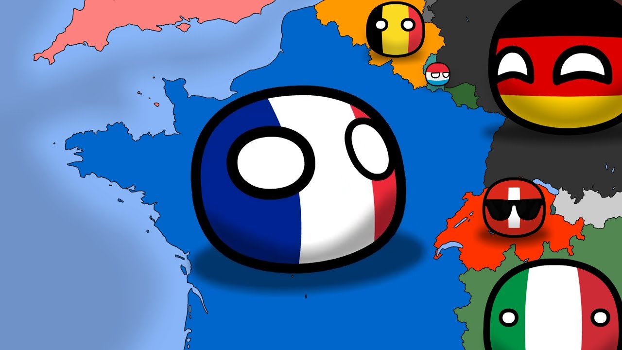 History of France (Countryballs) Other Version