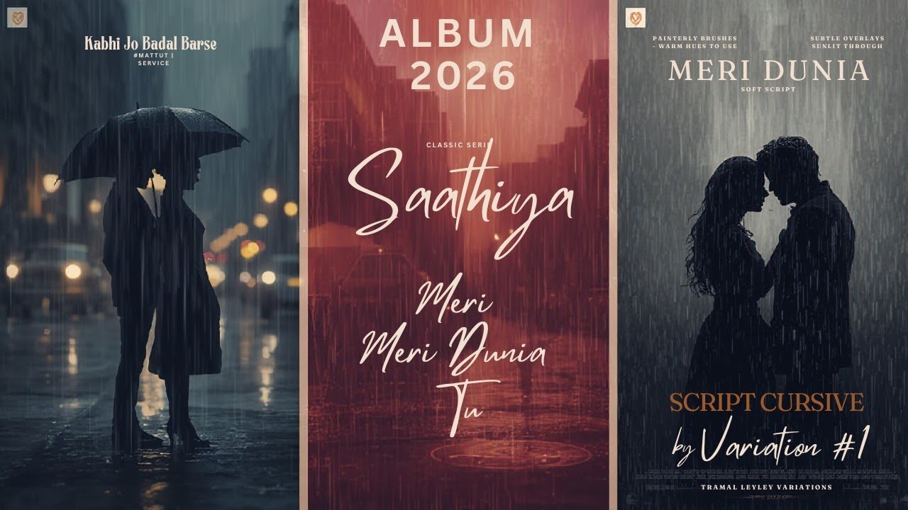 Kabhi jo Badal Barse 💔 | Romantic Sad Hindi Album 2026 | Heart Touching Songs
