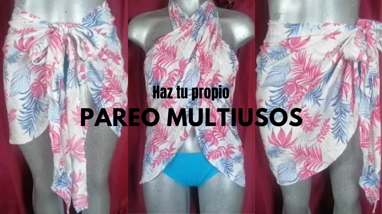 ATR&Eacute;VETE HACER UN PAREO MULTIUSOS || Gladys Andrade