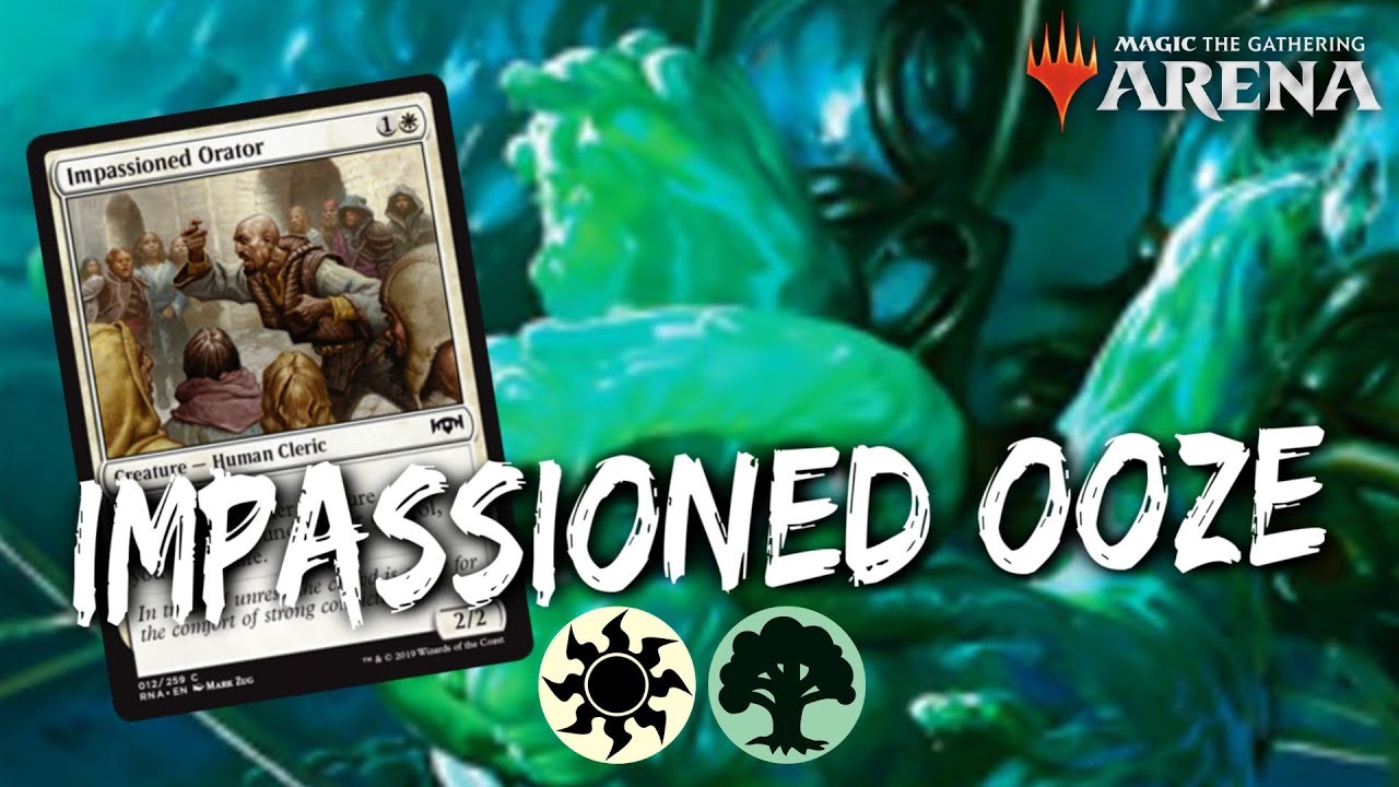 Impassioned Ooze [MTG Arena] | Selesnya Token Life Gain Deck in RNA Standard