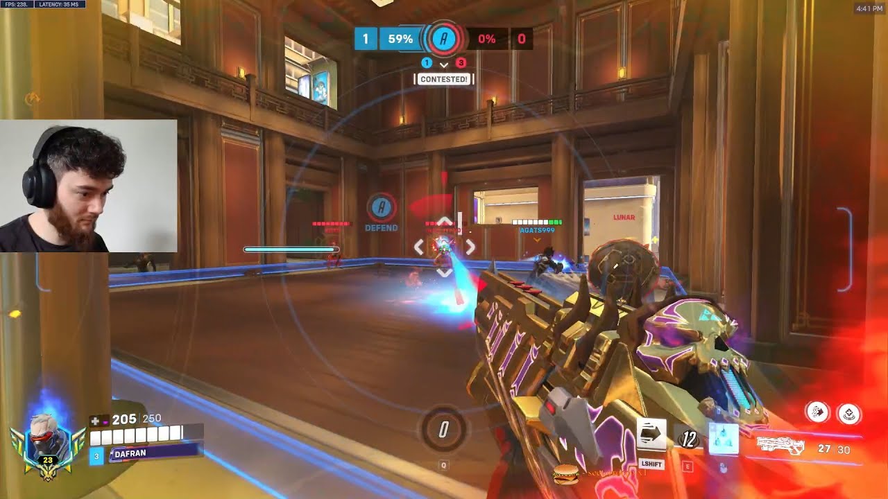 ЛУЧШИЙ СОЛДАТ 76 В МИРЕ — ДАФРАН! ГЕЙМПЛЕЙ СОЛДАТА 76 OVERWATCH 2 СЕЗОН 16