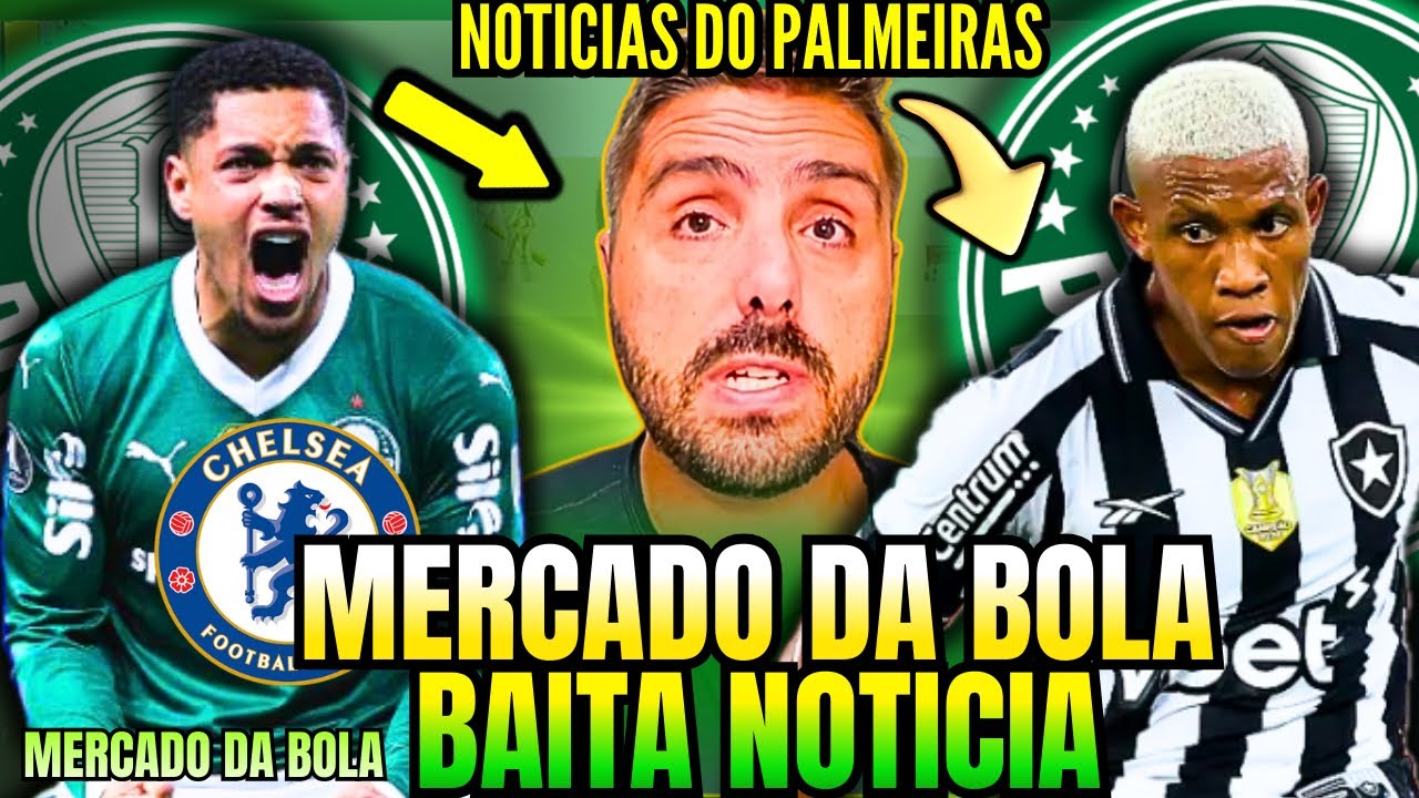 EXCLUSIVO🚨MERCADO DA BOLA NO PALMEIRAS | NICOLAS TRAS NOTÍCIAS IMPORTANTES DO VERDÃO NESTE SÁBADO
