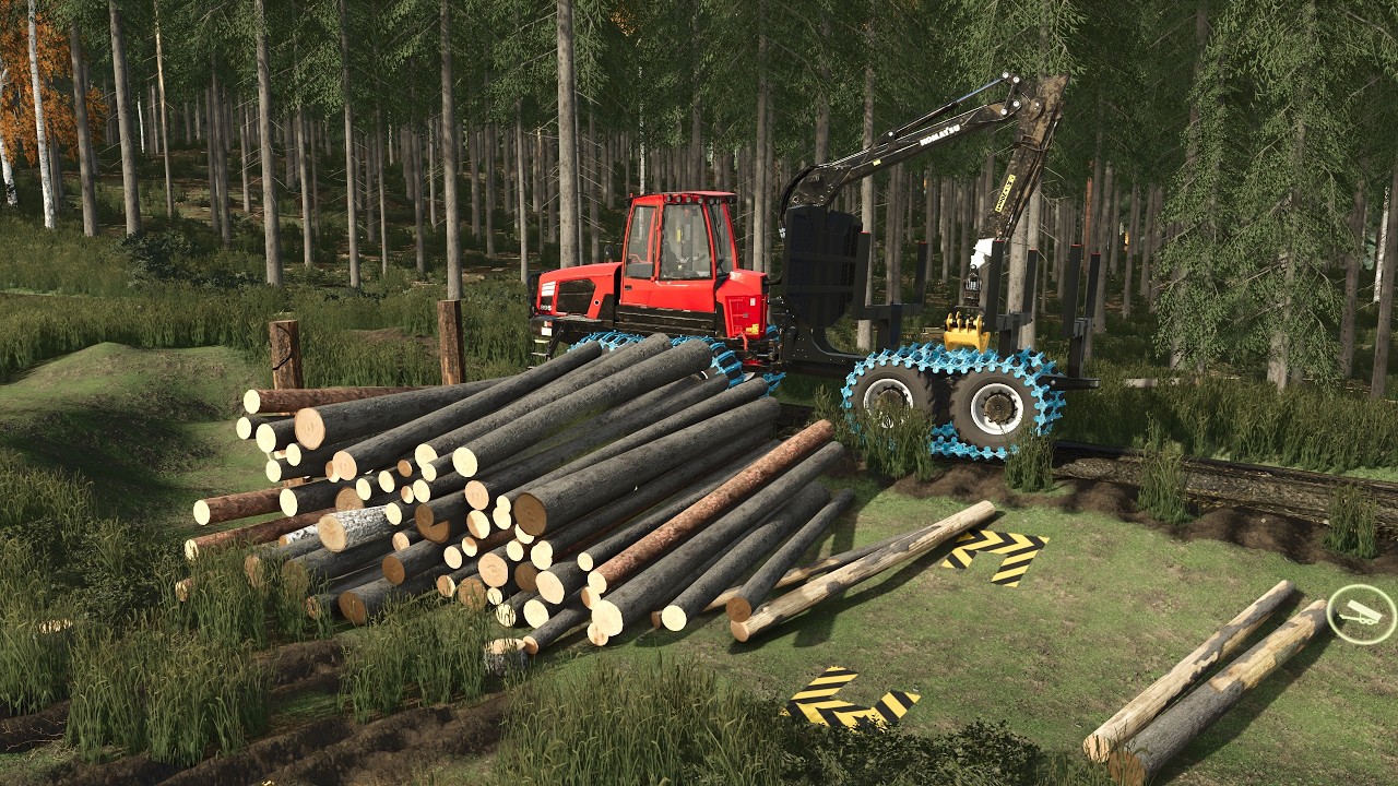 Can farming simulator handle 5 people? | S5 E7 | Multiplayer Monday | Holmåkra Forestry