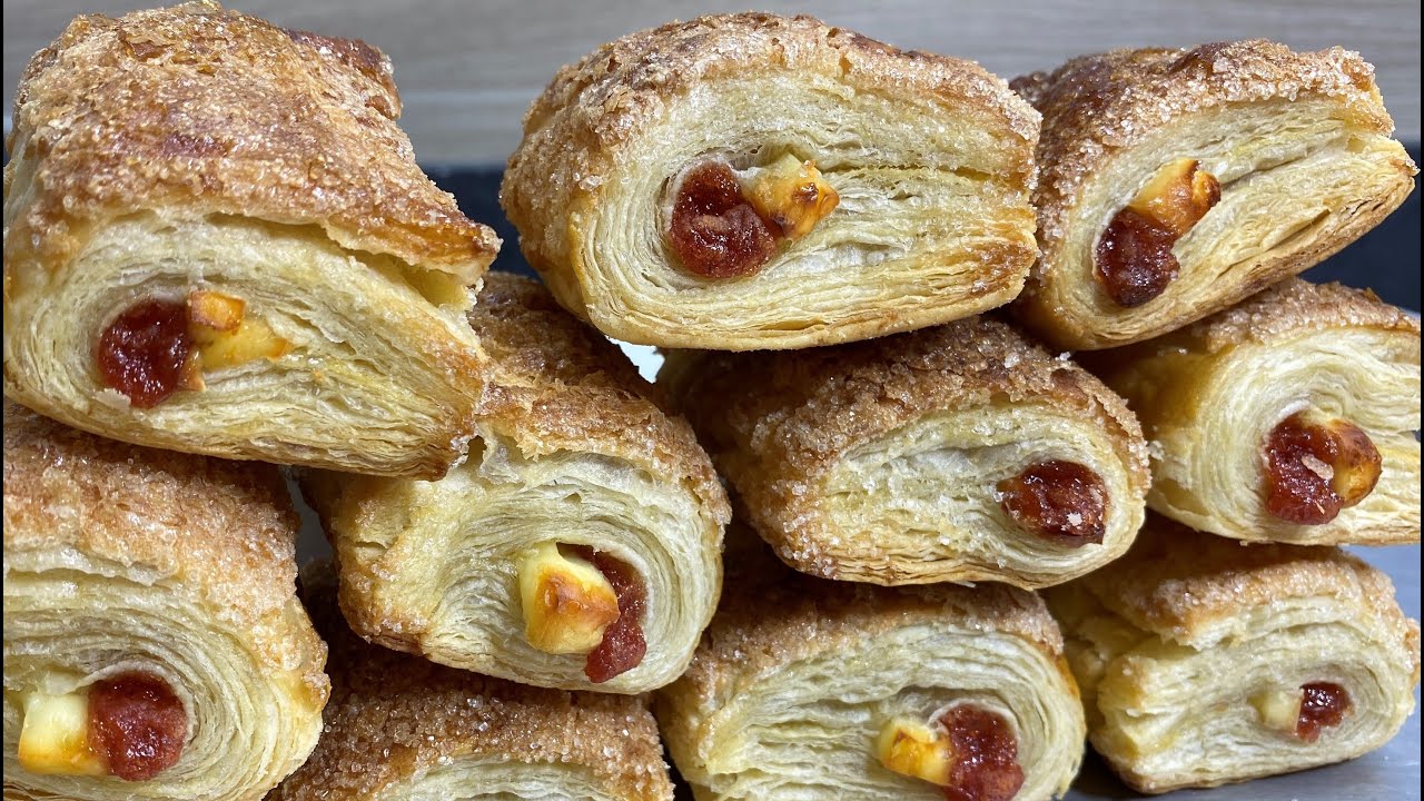 como hacer masa para hojaldre -  como hacer empanadas hojaldradas - como hacer hojaldres