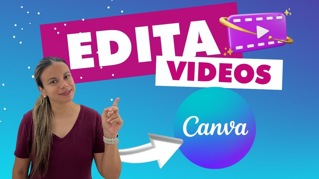 😍 Cómo EDITAR VIDEOS en Canva/ Tutorial de Canva en español