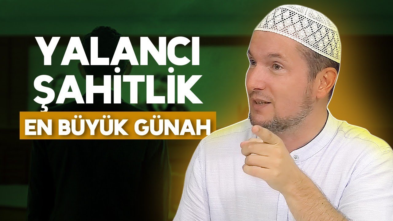 Yalancı şahitlik en büyük günah! / Kerem Önder