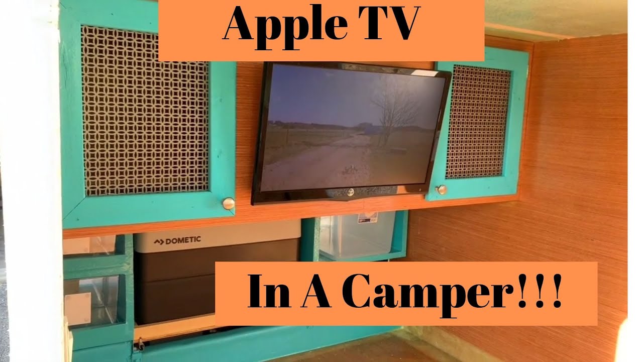 T-Rex Foamie Camper Update: 85% Done! Apple TV Installed :)