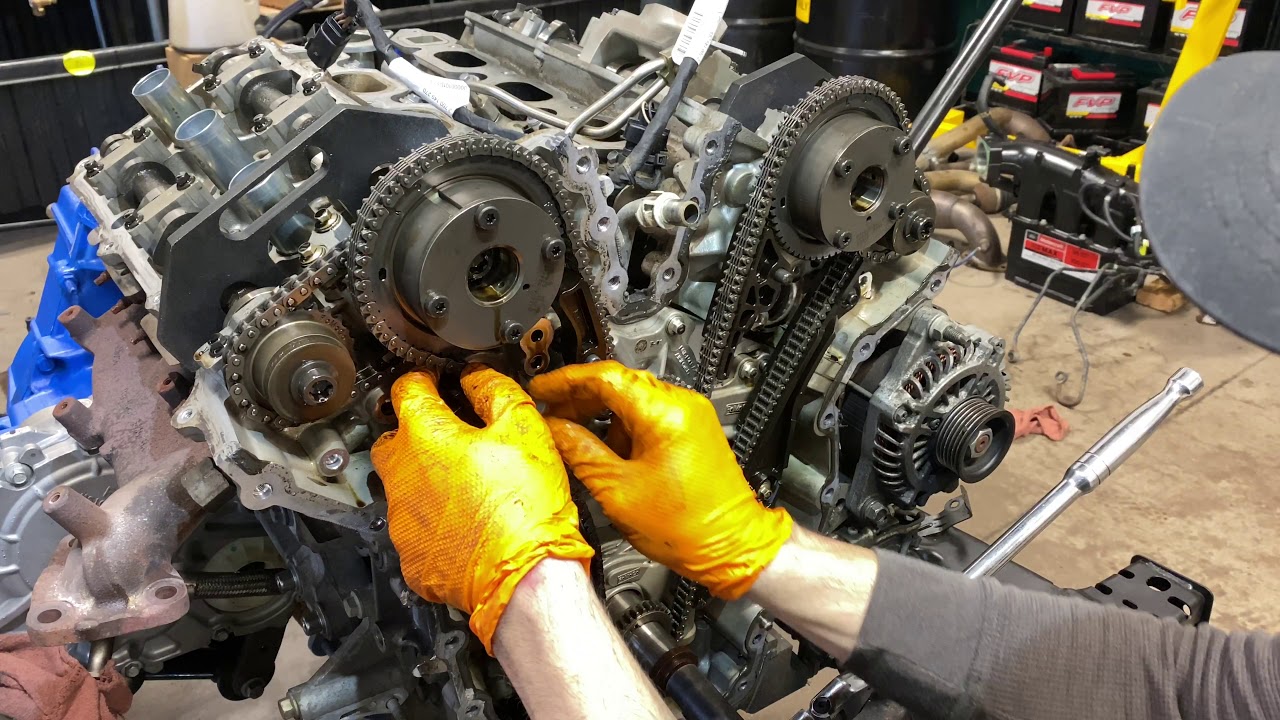 Советы по снятию ГРМ Ford SHO 3.5 Ecoboost