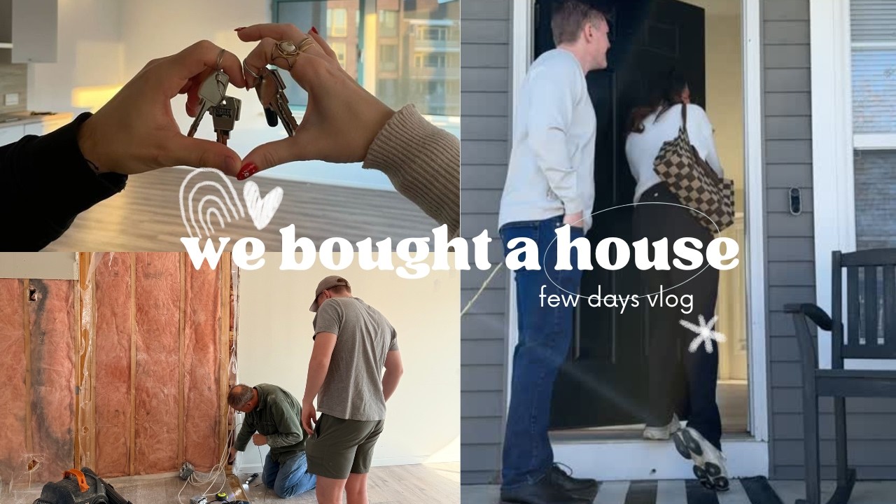buying our first home 🥹🏡