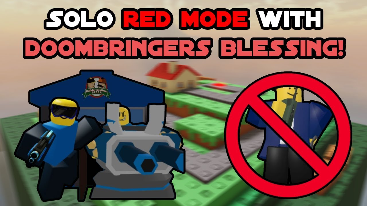 Solo Red Mode Easily with NO General! | Doomspire Defense!