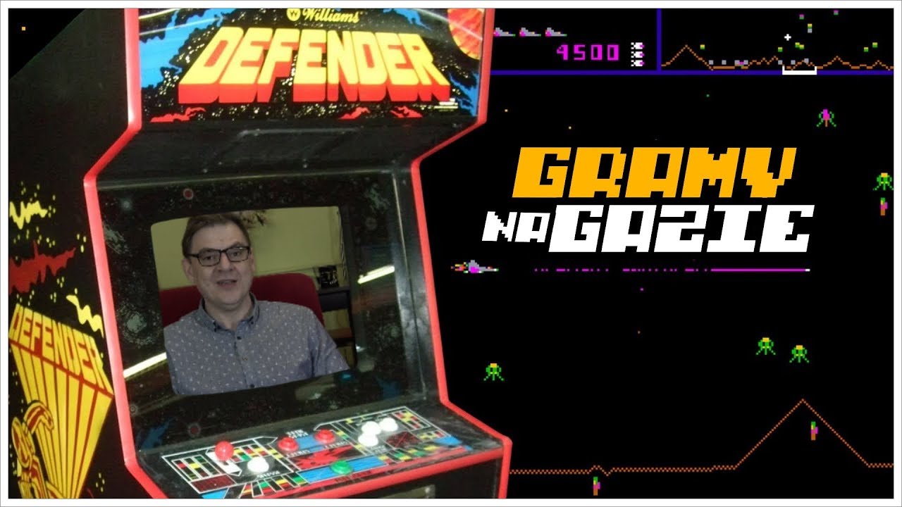 Gramy na Gazie #16. Defender + Stargate na Atari XL/XE