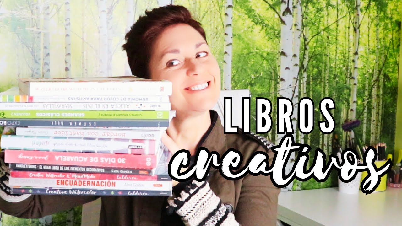 📚LOS MEJORES LIBROS CREATIVOS 👉 Libros de inspiración 😍 Dia del libro 💡 Ideas de scrapbooking.