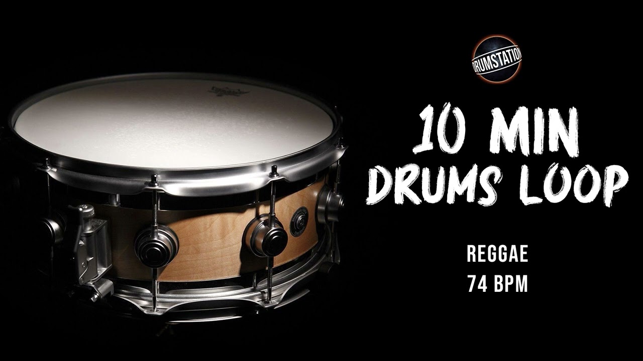 FREE DRUMS LOOP - Reggae - 74 BPM 🥁