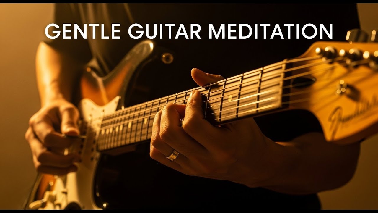 🎸1 Hour Gentle Guitar Meditation – Calm Rock Ambience for Inner Stillness