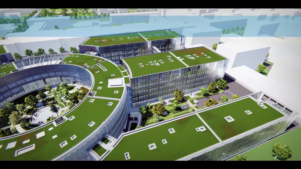 Virtual tour: the future Servier Paris-Saclay Research Institute #ParisSaclay