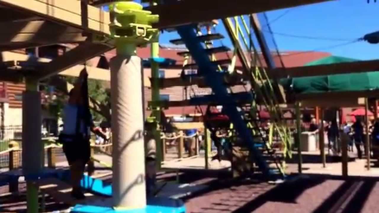 Great Wolf - Rope Course and Zipline
