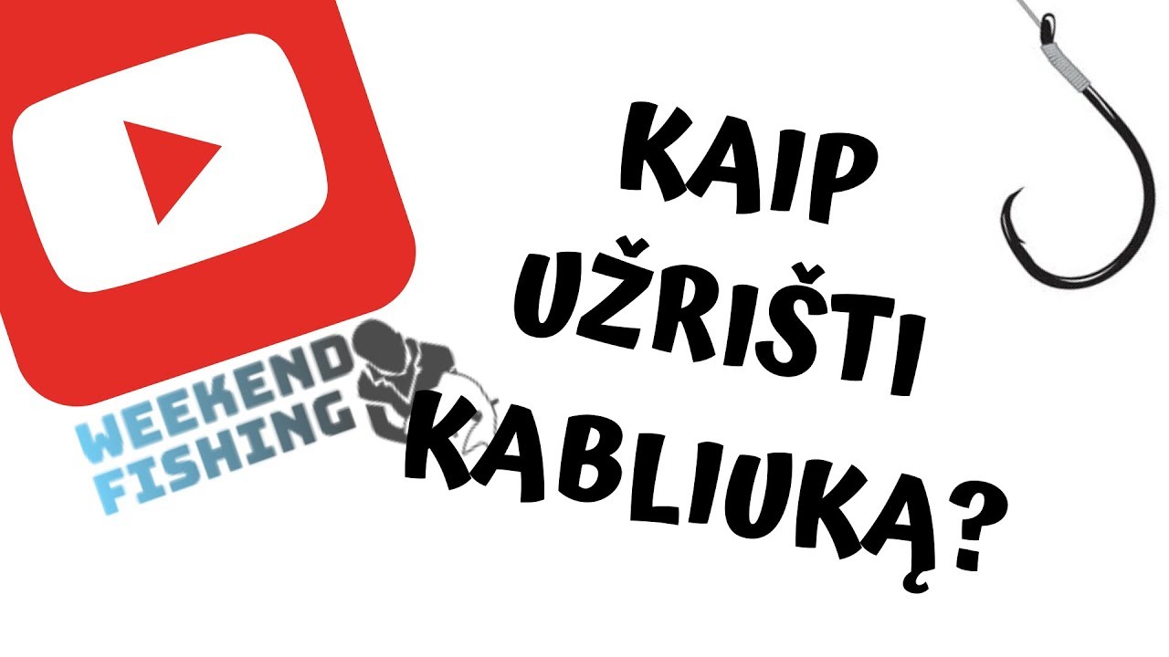 Kabliuko rišimas Clinch knot