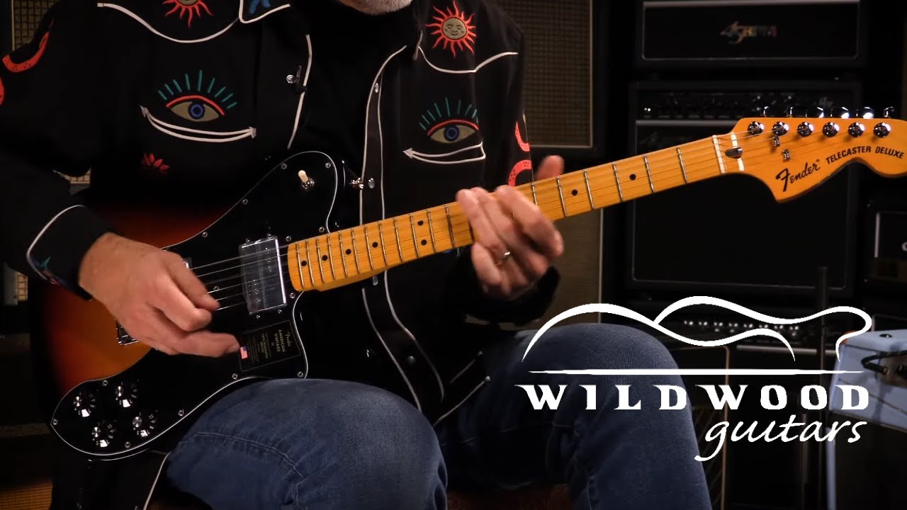 Fender USA American Vintage II 1975 Telecaster Deluxe • Серийный номер: V12494