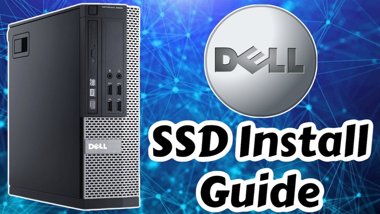 Dell Optiplex 9020 SSD Install Guide - How To Install SSD In A PC Computer - RetroPie Guy