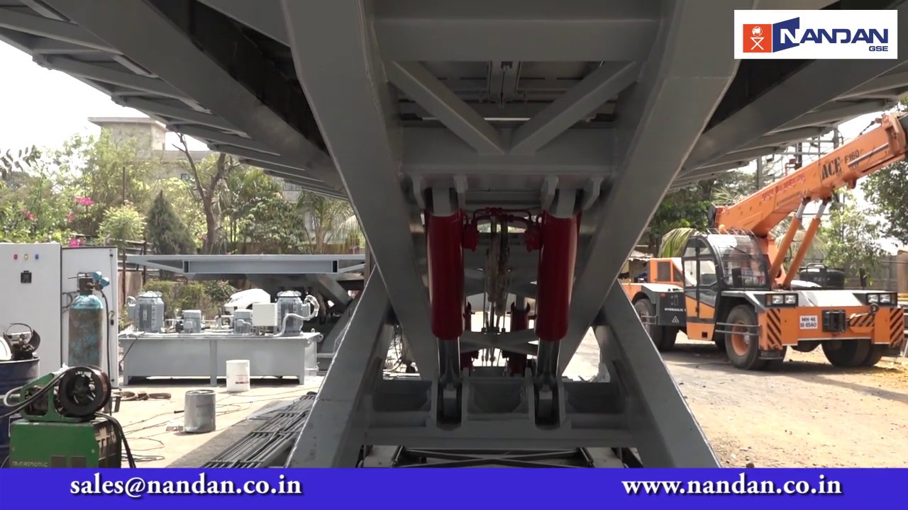 Nandan GSE Delivers 40 ton Scissor Lift