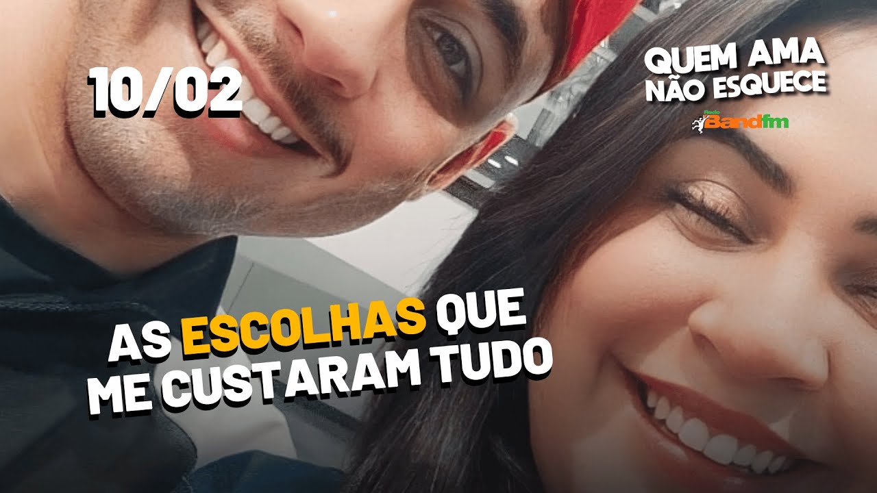 AS ESCOLHAS QUE ME CUSTARAM TUDO - HISTÓRIA DO DAVI | QUEM AMA NÃO ESQUECE 10/02/26