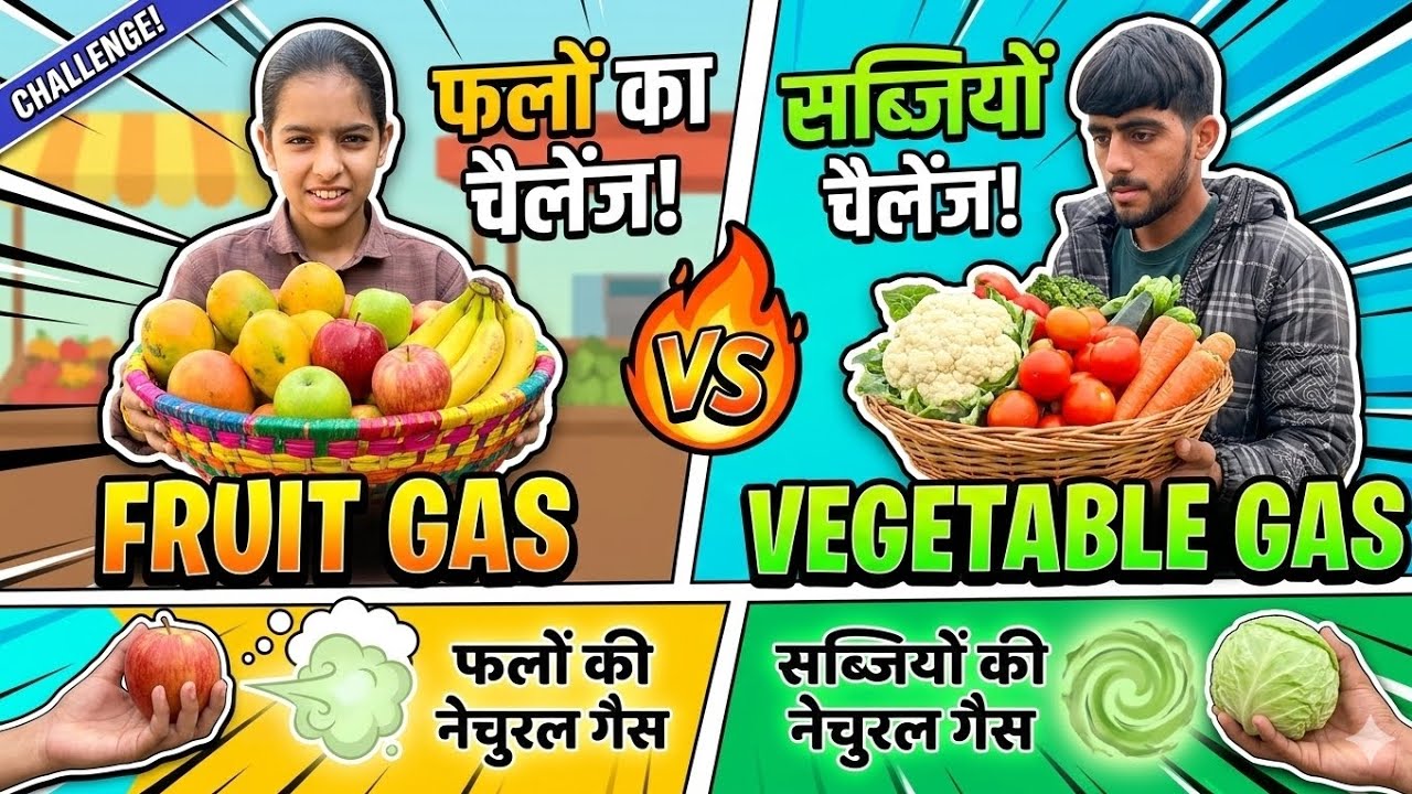 Fruits vs Vegetables:  Challenge! 🍎🥕 #challenge  #health 🍉@TanujaSangwan-r2c
